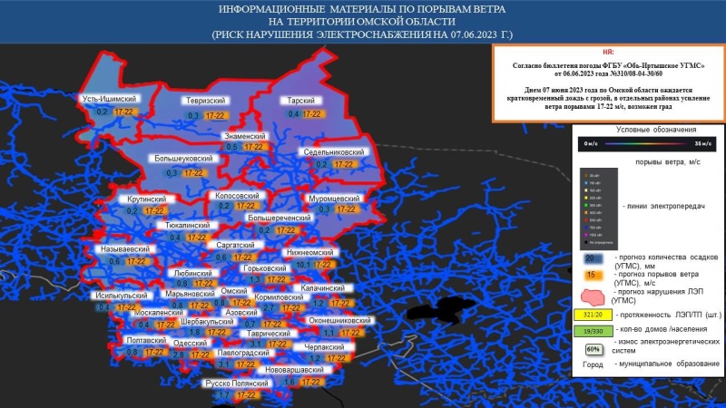 Предупреждение о неблагоприятном метеорологическом явлении