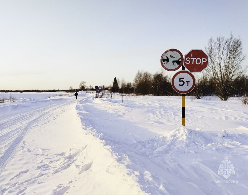 В Омской области открыта «Аксеновская» ледовая переправа