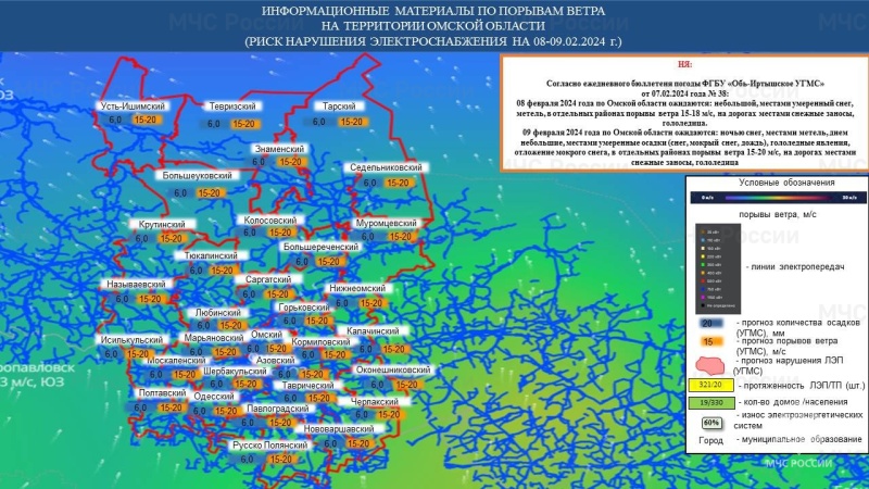 Предупреждение о неблагоприятном метеорологическом явлении