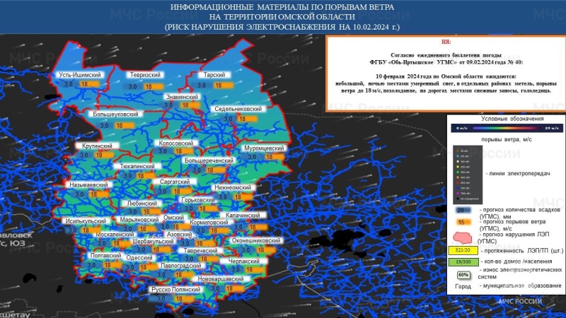 Предупреждение о неблагоприятном метеорологическом явлении