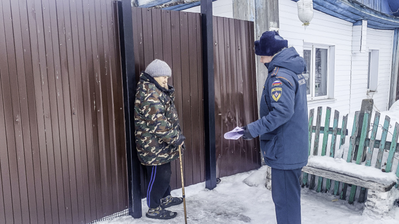 В Тюкалинском районе Омской области усилена профилактика пожаров