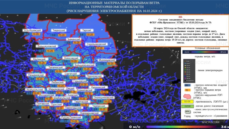 Предупреждение о неблагоприятном метеорологическом явлении