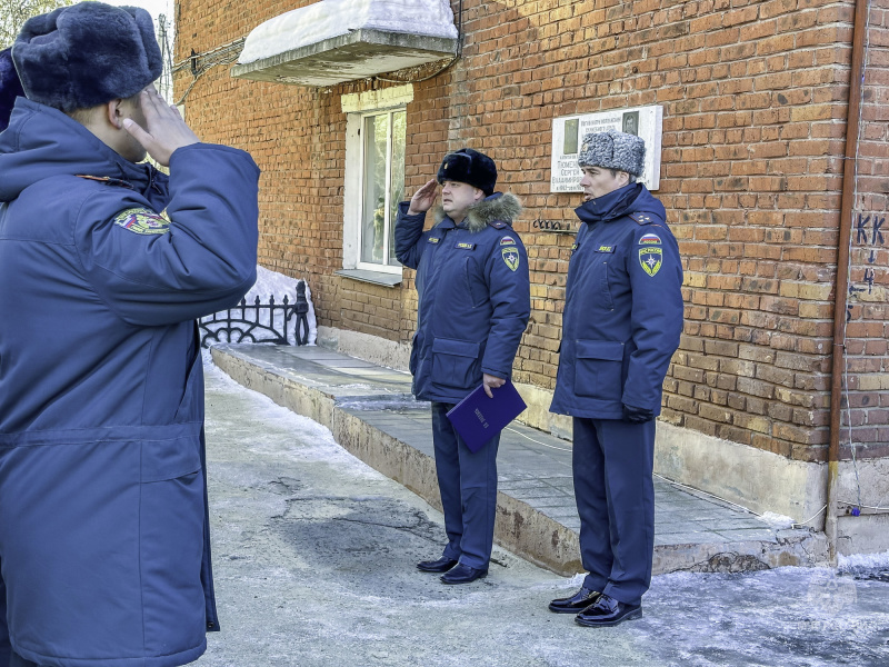 Почтили память сотрудников, погибших при тушении пожара 35 лет назад