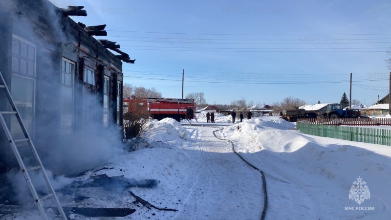 Пожар в Любинском районе ликвидирован