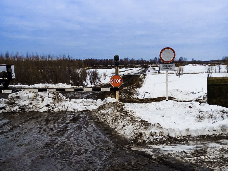 В Омской области закрыты все лeдовые переправы