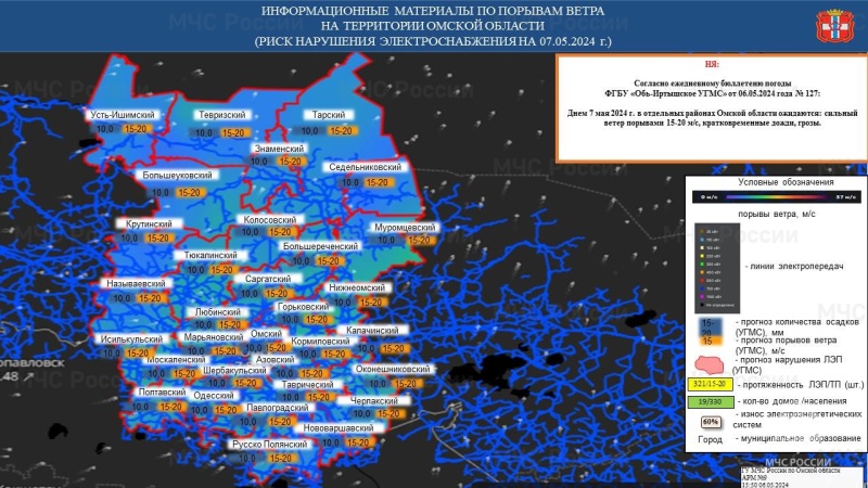 Предупреждение о неблагоприятном метеорологическом явлении