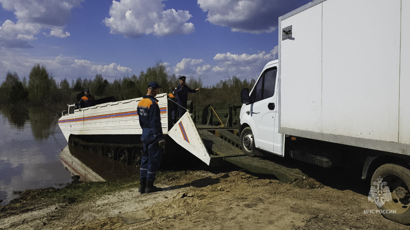 В Усть-Ишимском районе Омской области сохраняется сложная гидрологическая обстановка