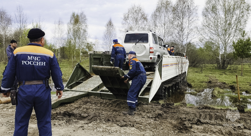 В Усть-Ишимском районе Омской области сохраняется сложная гидрологическая обстановка