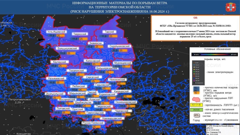 Предупреждение об опасном явлении погоды