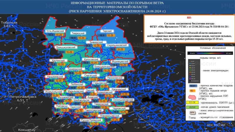 Предупреждение о неблагоприятном метеорологическом явлении