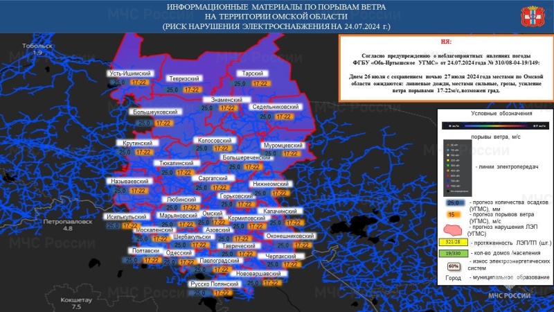 Предупреждение о неблагоприятном метеорологическом явлении