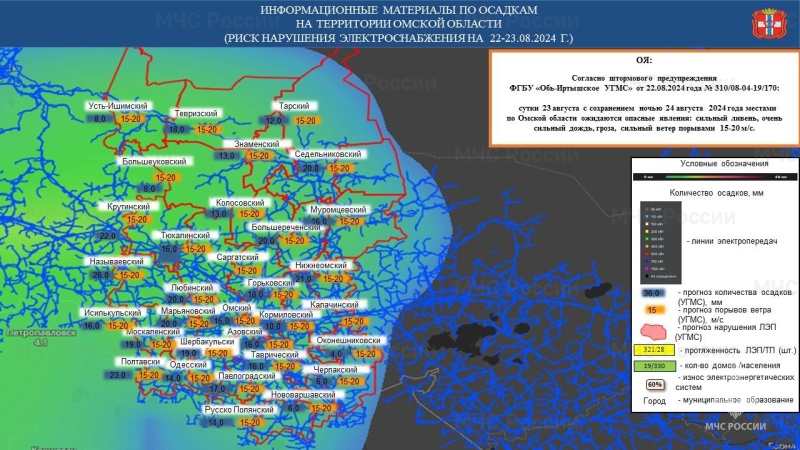 Предупреждение об опасном явлении погоды