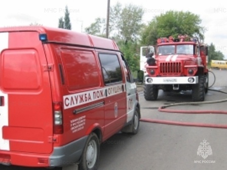 Пожар в Советском округе. Спасены 5 человек