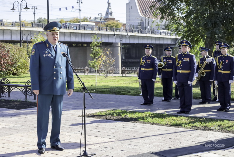 В Омске открыли памятник  Герою Советского Союза