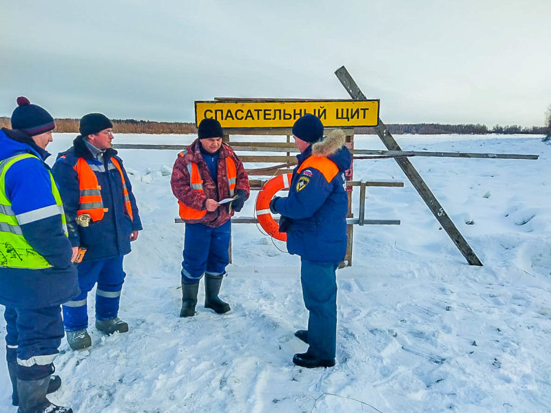 В Омской области официально открыта  первая ледовая переправа